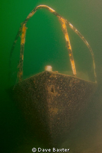 a new wreck just placed in the Rockingham wreck trail by Dave Baxter 
